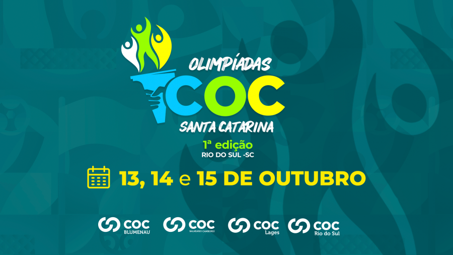 COC de Rio do Sul sediar Olimpadas de Santa Catarina