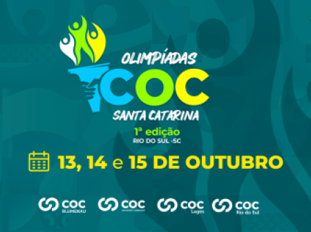 COC de Rio do Sul sediar Olimpadas de Santa Catarina